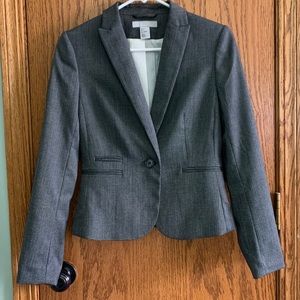 H&M Black and White Blazer